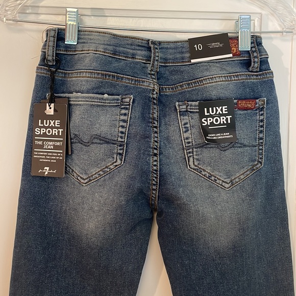 NWT 7 for all mankind BOYS SLIMMY JEAN - Picture 3 of 4